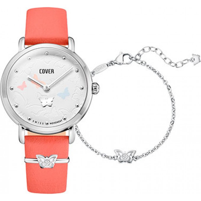 Швейцарские наручные женские часы COVER CO1001.03. Коллекция Crazy Seconds W228466